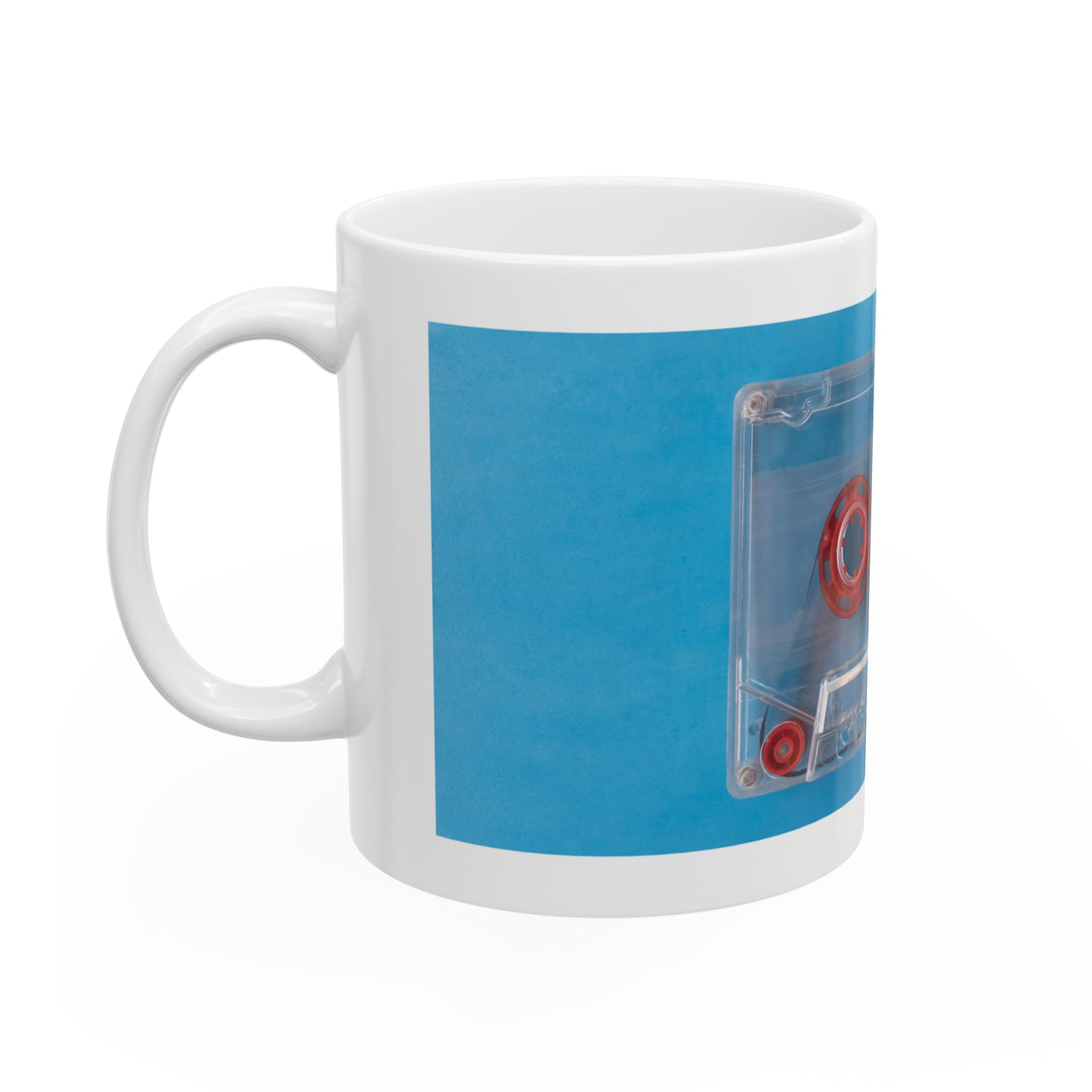 Retro Blue - Ceramic Mug 11oz